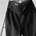 K Garçon Deux Women’s Japan Black Belted Cropped Trousers