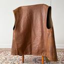 1940s WW2 Era British Army Leather Jerkin Gilet