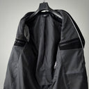 RAF by Raf Simons Three Button Black Wool Chester Coat