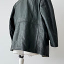 1950s Vintage Post WW2 Era German Dispatch Riders Double Breasted Leather Jacket