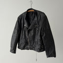 1960s British ‘Clix’ Zipper Biker Leather Jacket
