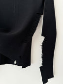 Off-White 'OFF' Stamp Women's Second Skin Ripped Top