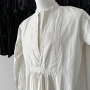 1910s Edwardian Dress Long Smock Shirt