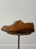 Officine Creative Brown Leather Derby Shoes