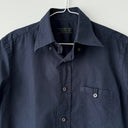 Prada 2011 Pocket Short Sleeve Button Cotton Shirt