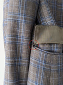 Canali Kei Wool, Silk & Linen Two Button Sport Jacket