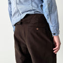 1920s German Workwear Faded Suspender Heavy Pants