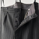 1950s Vintage British ‘Moss Bros’ Morning Striped Suspender Trousers