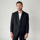 1940s Tuxedo Black Tie Blazer Jacket