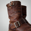 Red Wing 2971 USA Engineer Brown Faded Leather Boots