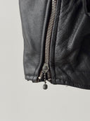 1960s British ‘Clix’ Zipper Biker Leather Jacket