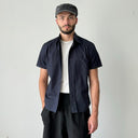 Prada 2011 Pocket Short Sleeve Button Cotton Shirt