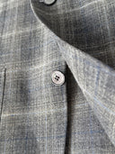 Canali Kei Wool, Silk & Linen Two Button Sport Jacket