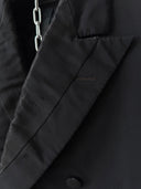 Antique Early 20th Century Edwardian Era European Black Wool Frock Coat