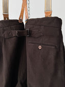 1920s German Workwear Faded Suspender Heavy Pants