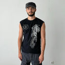 Vintage Y2K Opium Avant Garde Ribbed Tank Top T-Shirt