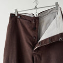 1920s French Workwear ‘Boro’ Buckle Back Faded Winter Pants