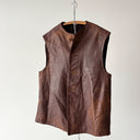 1945 Dated WW2 Era British Army Leather Jerkin No.2