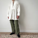 1910s Edwardian Dress Long Smock Shirt