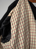 ≈1920s Antique French Women’s Black Wool Sack Coat