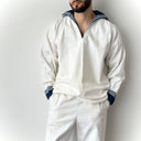 1940s Post WW2 Era 1947 Dated Soviet Union USSR Navy Formenka Suit
