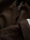 1920s French Workwear ‘Boro’ Buckle Back Faded Winter Pants