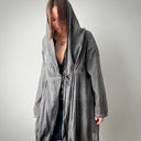 Annette Gortz Hira Cotton Metallic Hooded Women's Blouse