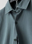 1960s French Workwear Sanfor 1/4 Button Shirt