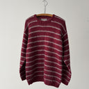 1990s Yohji Yamamoto Mohair Striped Sweater