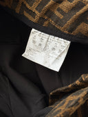 90s Fendi Women’s FF Zucca Monogram Pants