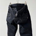 Balmain Paris Black Biker Jeans Pants