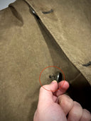Ten C Double Breasted Belted Khaki Long Trench Coat