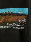 Y2K Vintage 2002 Harley Davidson ‘New Zealand’ Distressed Tee