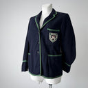 1950s England ‘Fairfield’ High School Women’s Wool Blazer Jacket