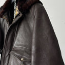 Vintage 80s Jacques Vincent Pour Japa A2 Leather French Jacket