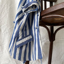 1930s French Women’s Bespoke Short Sleeve Striped Blazer