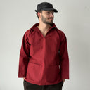Vintage British Workwear ‘Monument’ Fisherman Red Smock Utility Jacket