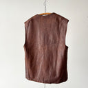 1945 Dated WW2 Era British Army Leather Jerkin No.2