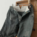 WW2 Era Swiss Army Boro Style Faded Repaired Pants