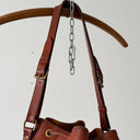 90s Vintage Louis Vuitton 1994 Epi Petit Noe Leather Bucket Bag Burgundy