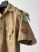 1950s Vintage British Boy Scouts Button Shirt
