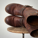 Red Wing 2971 USA Engineer Brown Faded Leather Boots