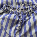 1970s Vintage German Prisoner Work Purple Striped Suit Сhore Jacket / Pants