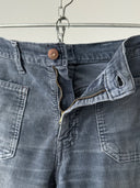 1970s Levi’s White Tab BIG E Women’s  Flare Corduroy Pants