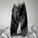 1940s WW2 Era Swiss Army ‘Boro’ Style Faded Repaired Pants