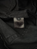 Balmain Paris Black Biker Jeans Pants