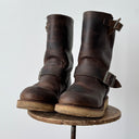 Red Wing 2975 USA Engineer Brown Faded Leather Boots
