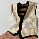 1900s Early 20th Century Antique Edwardian Era French Waistcoat