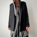 Jenni Kayne ‘Jones’ Women’s Double Breasted Black Blazer