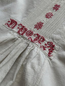 ≈1880s Antique Victorian Era French Dress/Nightgown Linen Shirt